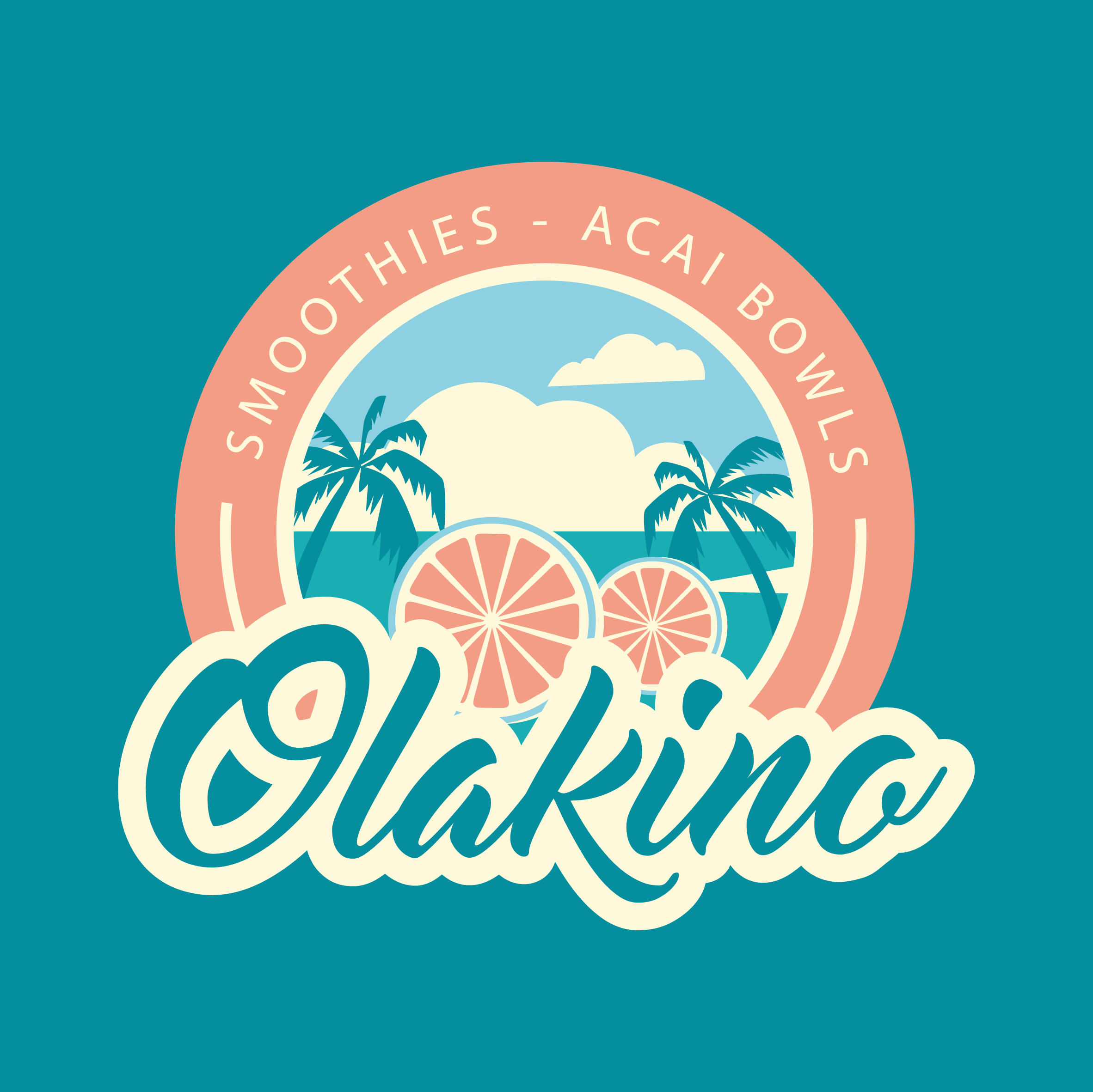 OLAKINO LOGO RGB_Logo reversed on Palmtrees